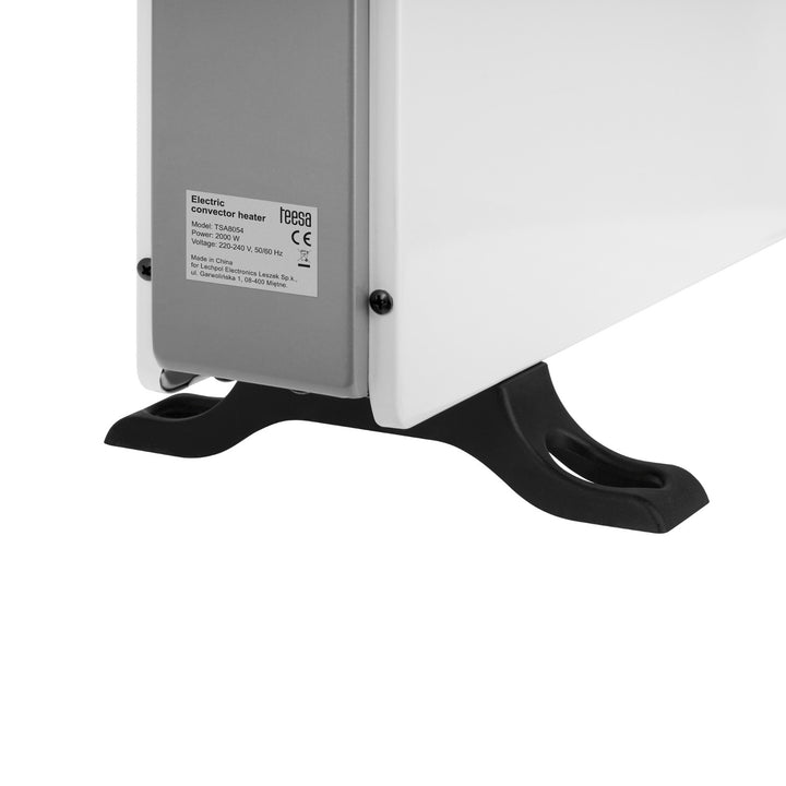Încălzitor convector Teesa, funcție temporizator, control temperatură, mod antiîngheț, cu telecomandă, TSA8054