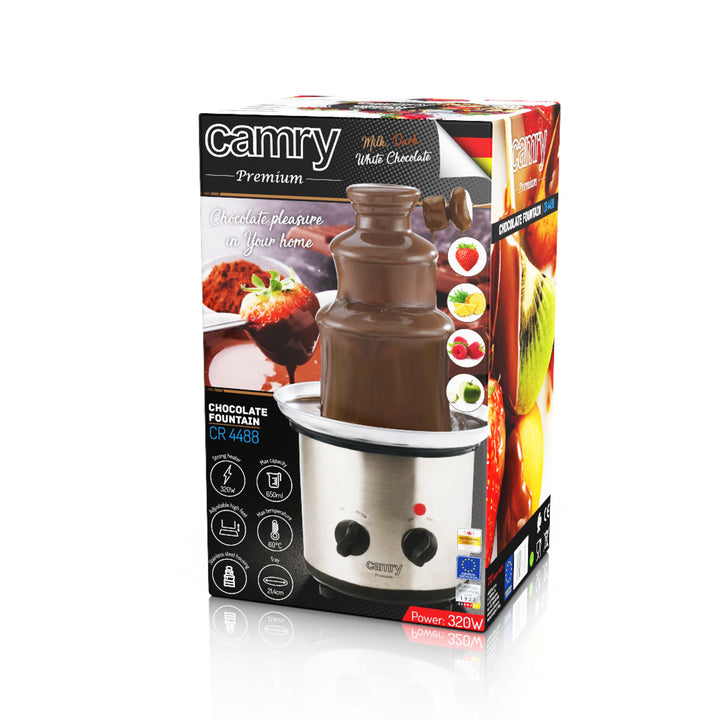 Fântână de ciocolată Camry, capacitate 650ml, putere 320W, CR 4488