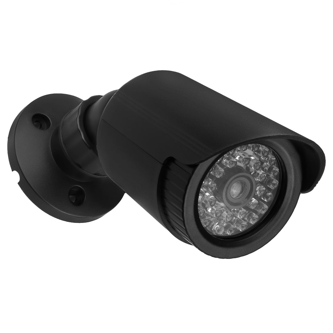 Set de două camere tubulare false, LED-uri IR, negru, alimentare 2xAA (nu este inclusă), ABS, IR1800 BT