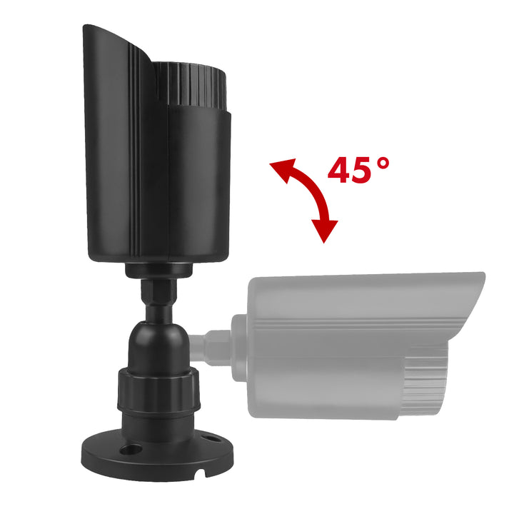 Set de două camere tubulare false, LED-uri IR, negru, alimentare 2xAA (nu este inclusă), ABS, IR1800 BT