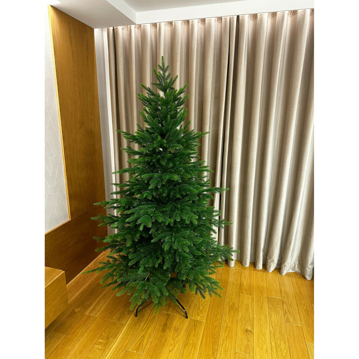 Pom de Crăciun artificial, molid caucazian natural, PVC + PE, înălțime 190 cm
