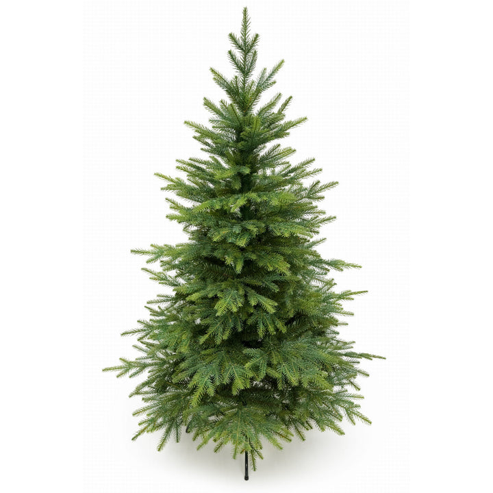 Pom de Crăciun artificial, molid caucazian natural, PVC + PE, înălțime 160 cm