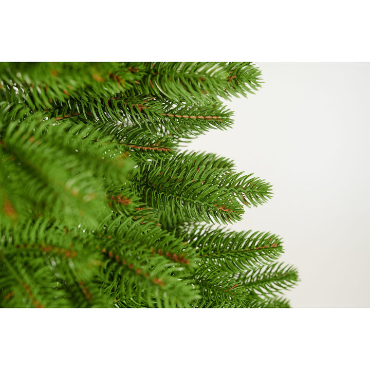 Pom de Crăciun artificial, coloană molid, ramuri PE, înălțime 240 cm