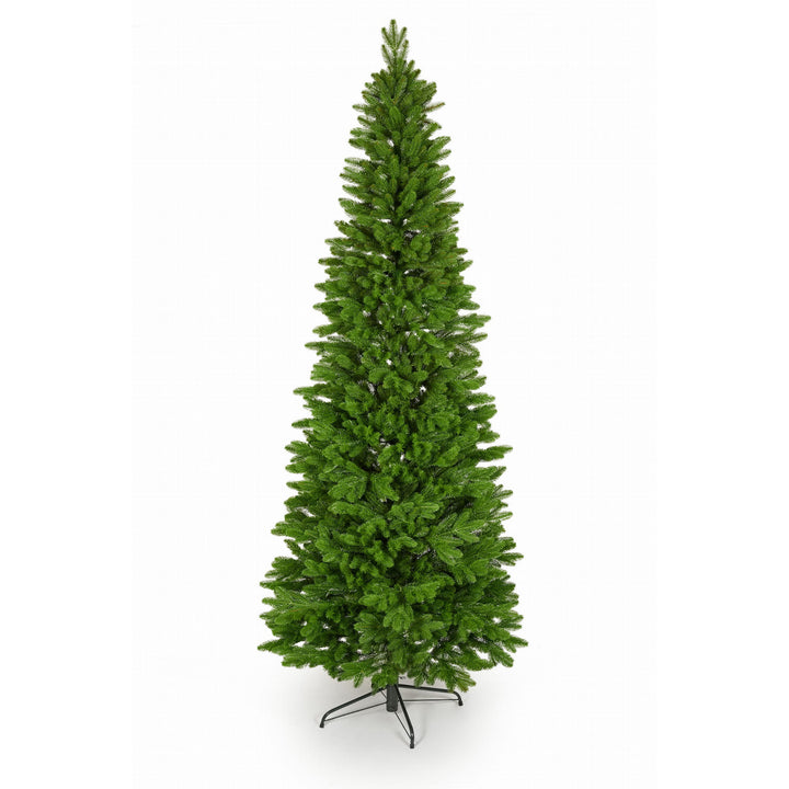 Pom de Crăciun artificial, coloană molid, ramuri PE, înălțime 240 cm