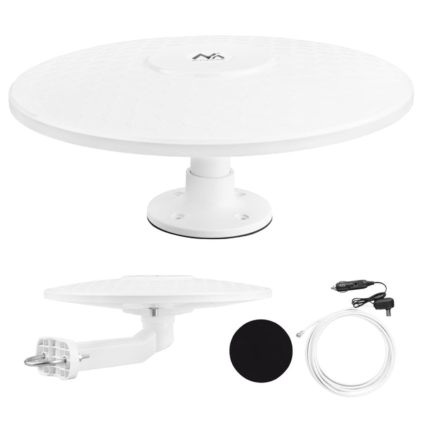 Maclean DVB-T/T2 HEVC antenă omni-direcțională, activă, camper, 12V, MCTV-103
