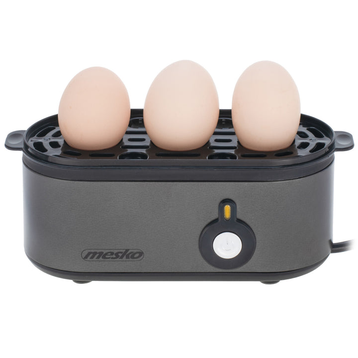Fierbător de ouă Mesko pentru 3 ouă, putere 210W, etapă de gătit selectabilă, indicator luminos, MS 4485