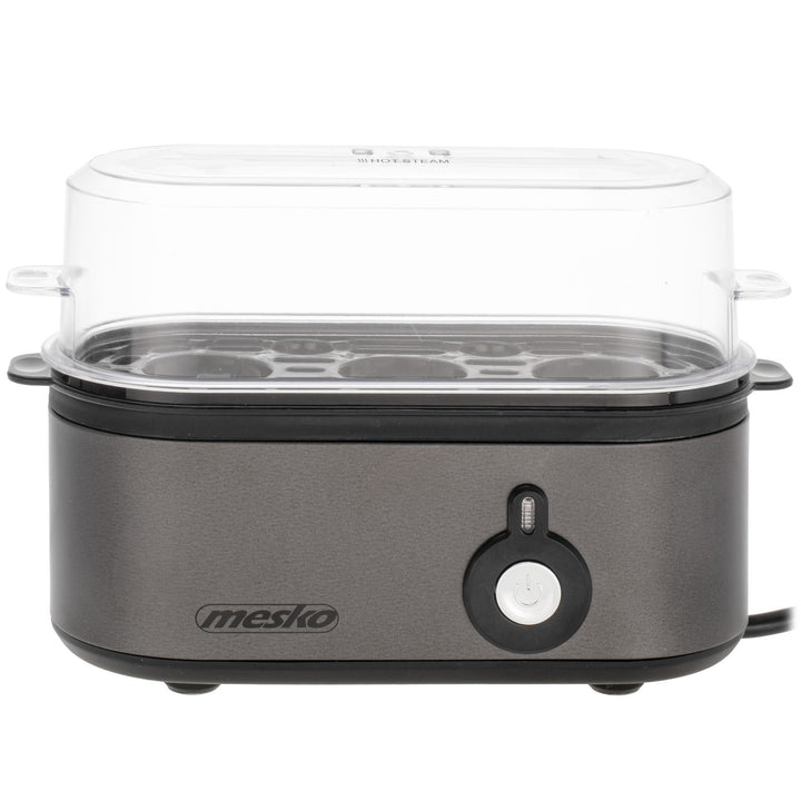 Fierbător de ouă Mesko pentru 3 ouă, putere 210W, etapă de gătit selectabilă, indicator luminos, MS 4485