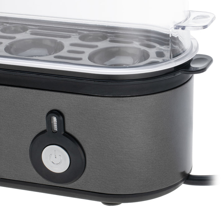 Fierbător de ouă Mesko pentru 3 ouă, putere 210W, etapă de gătit selectabilă, indicator luminos, MS 4485
