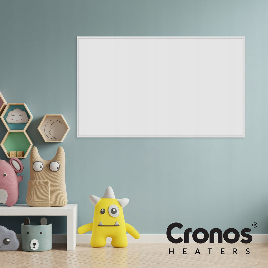 Încălzitor cu infraroșu Cronos, 800W, suprafață mată, ultra-subțire, Carbon P800