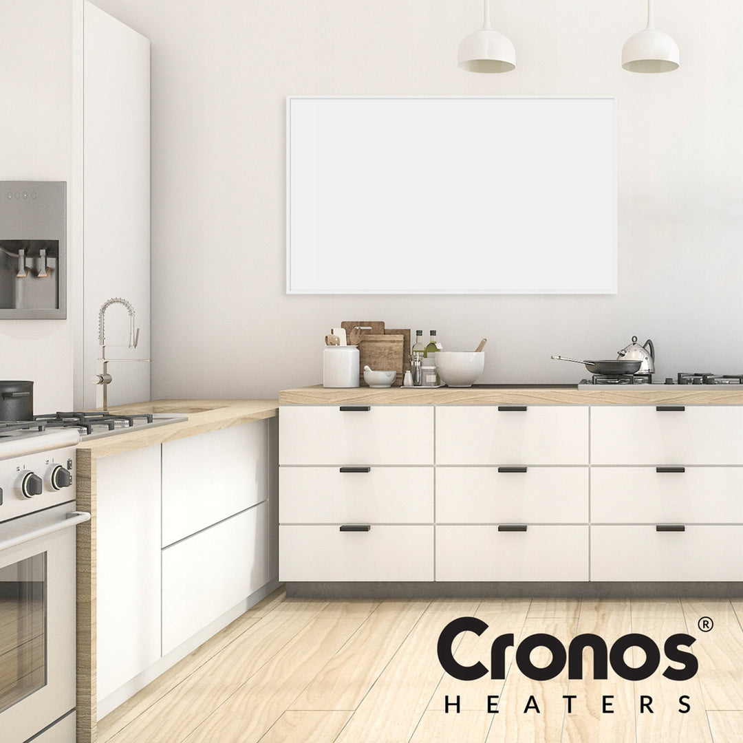 Încălzitor cu infraroșu Cronos, 800W, suprafață mată, ultra-subțire, Carbon P800