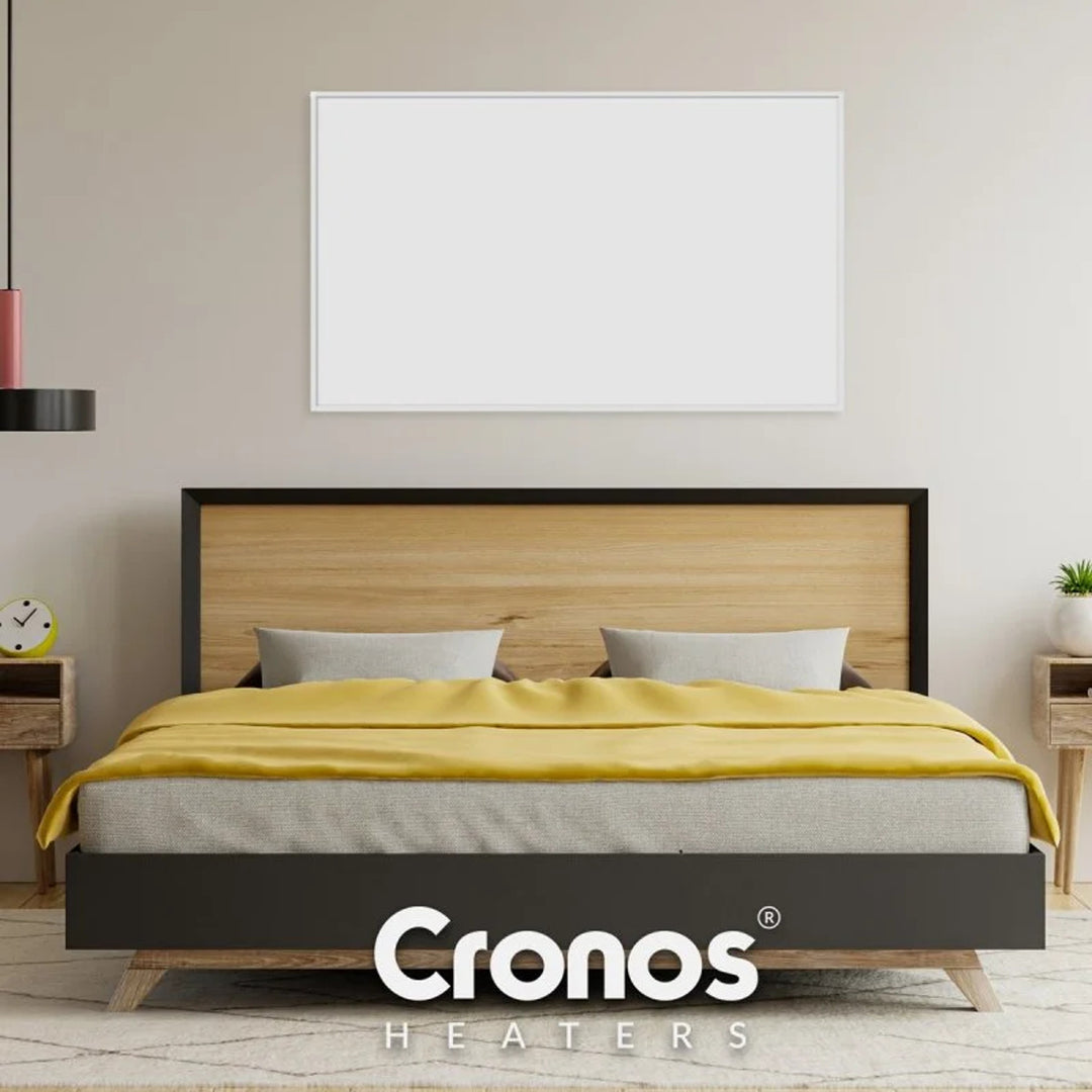 Încălzitor cu infraroșu Cronos, 800W, suprafață mată, ultra-subțire, Carbon P800