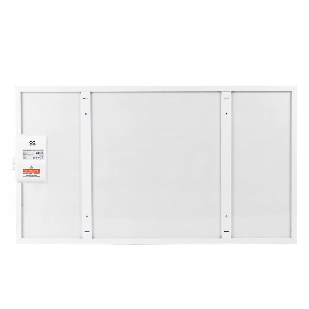 Încălzitor cu infraroșu Cronos, 770W, controlat de smartphone, termostat încorporat, rată de conversie 98%, protecție IP44, Synthelith PRO CRP-770TWP