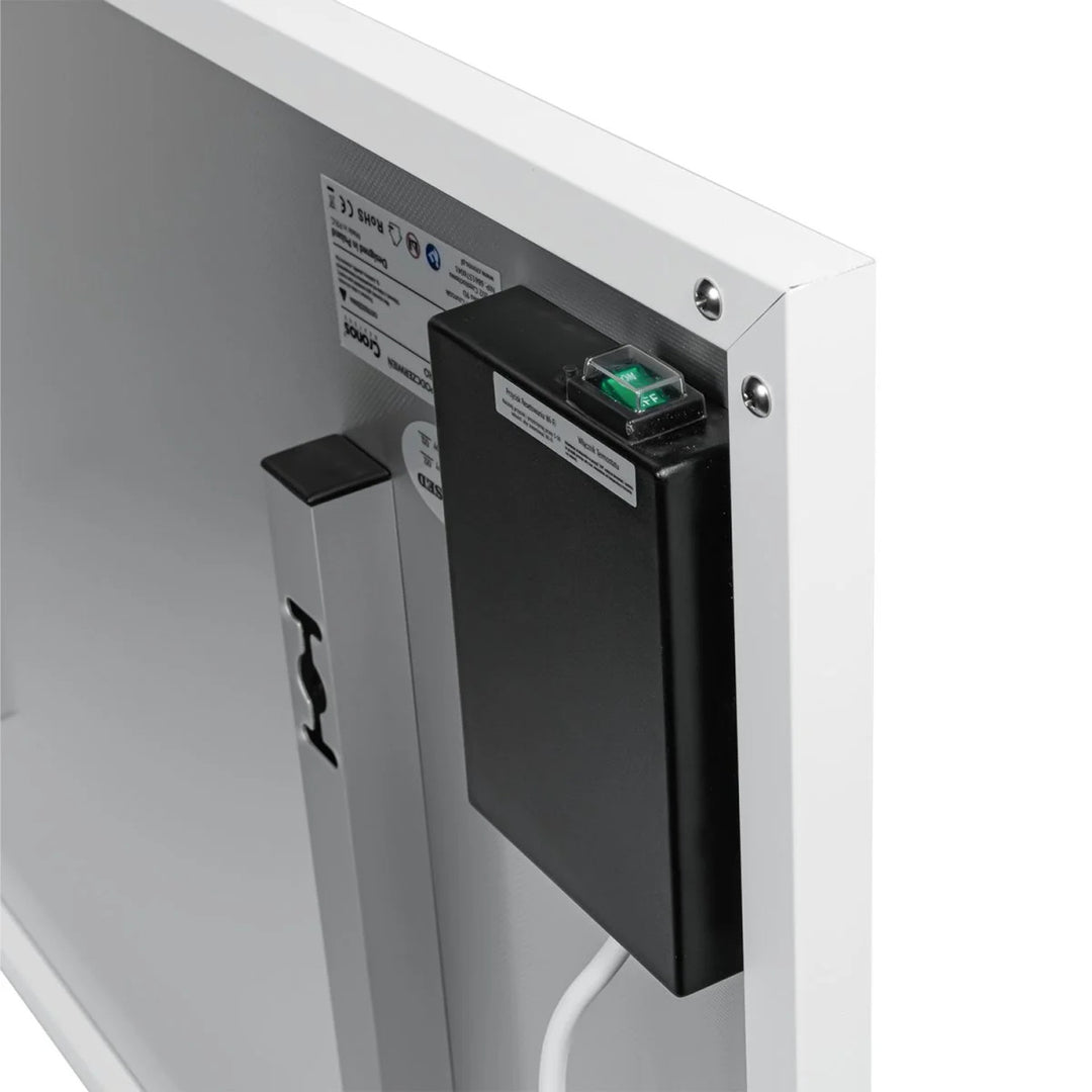 Încălzitor cu infraroșu Cronos, 700W, telecomandă, suprafață mată, ultra-subțire, încălzire economică, Graphene PRO CGP-700TWP