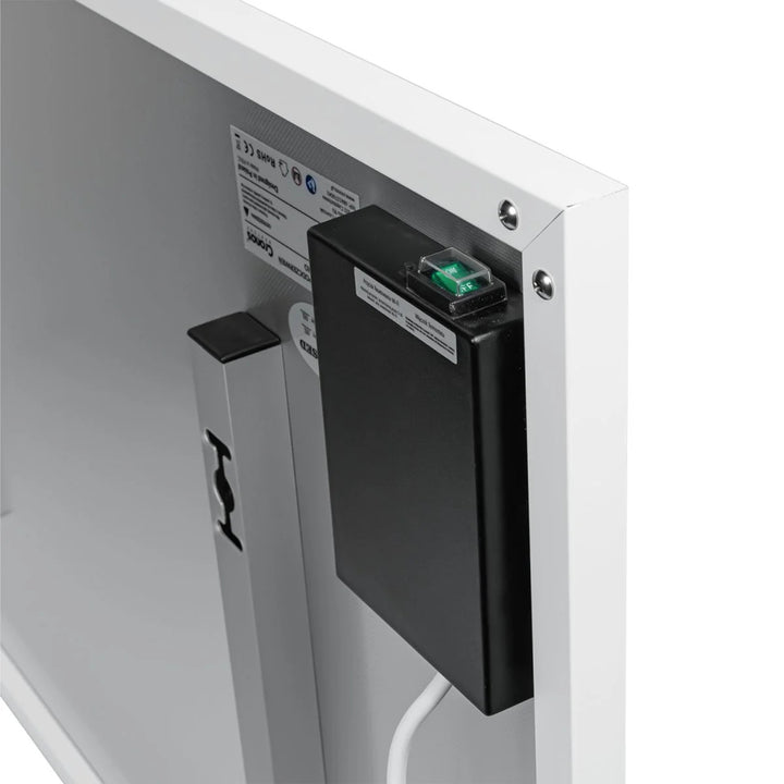 Încălzitor cu infraroșu Cronos, 700W, telecomandă, suprafață mată, ultra-subțire, încălzire economică, Graphene PRO CGP-700TWP