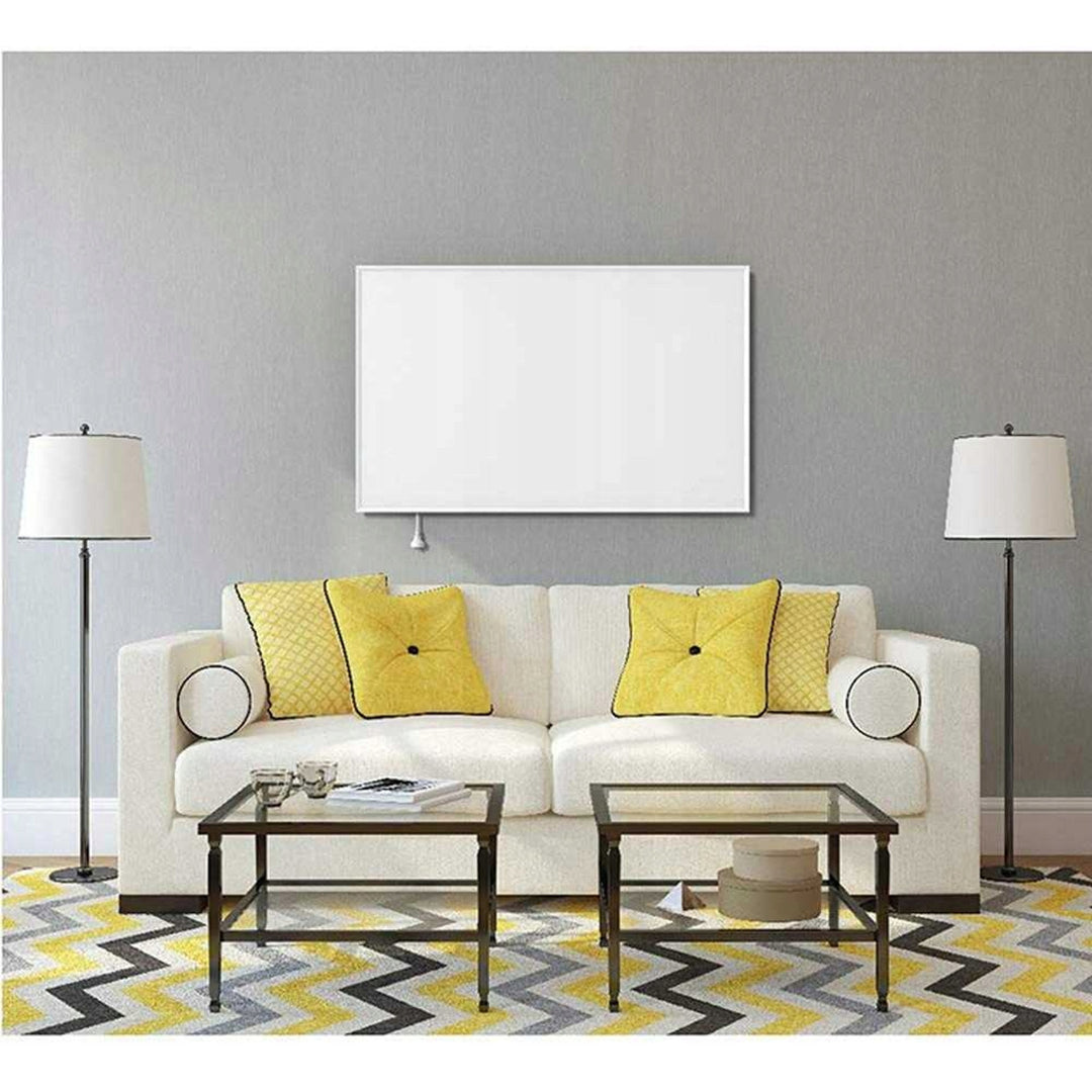 Încălzitor cu infraroșu Cronos, 700W, telecomandă, suprafață mată, ultra-subțire, încălzire economică, Graphene PRO CGP-700TWP