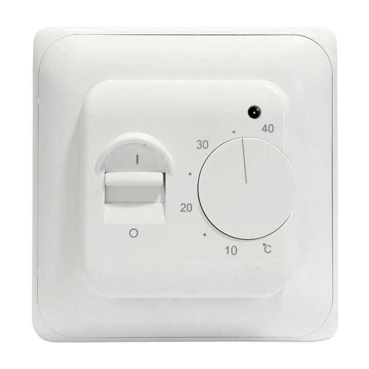 Termostat pentru folie, covor de încălzire Cronos, interval 5°C - 40°C, montare încastrată, senzor NTC de 3 metri, AC308/M5