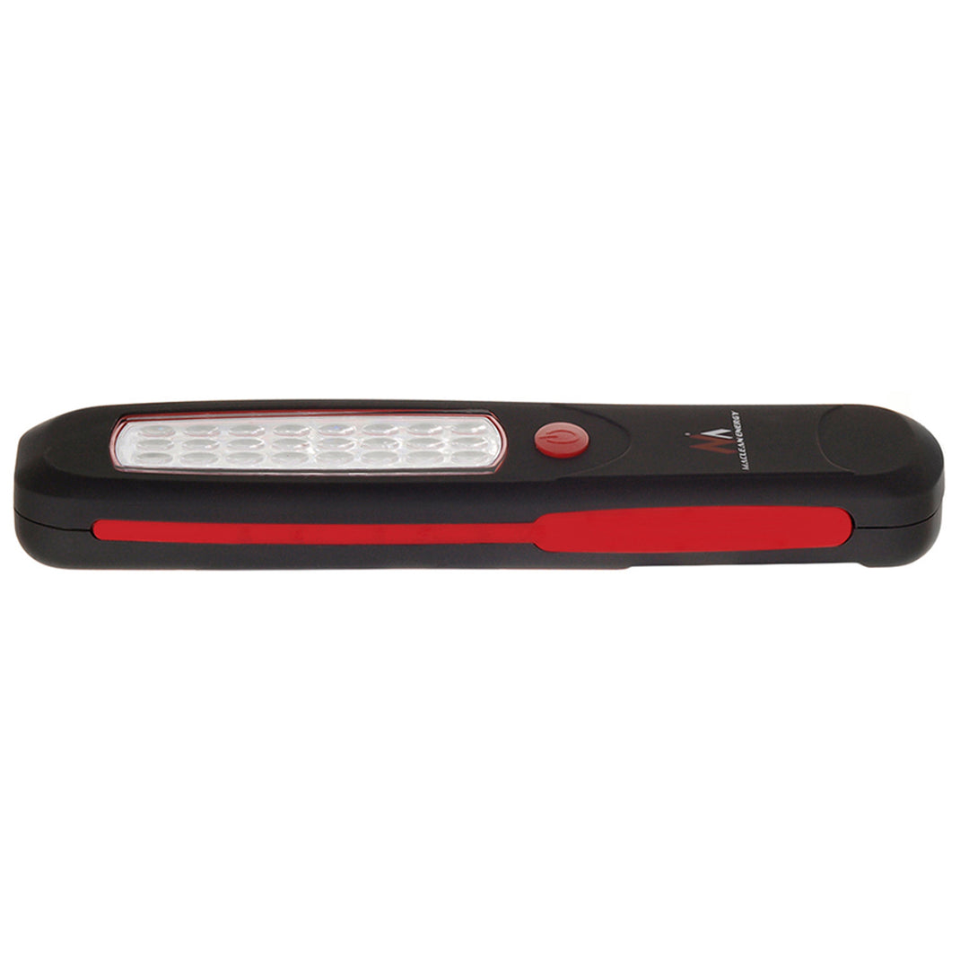 Lampa warsztatowa 24 LED Maclean, magnes, hak, 3xAA, MCE03 + 3x baterie Varta Industrial LR6/AA R-06