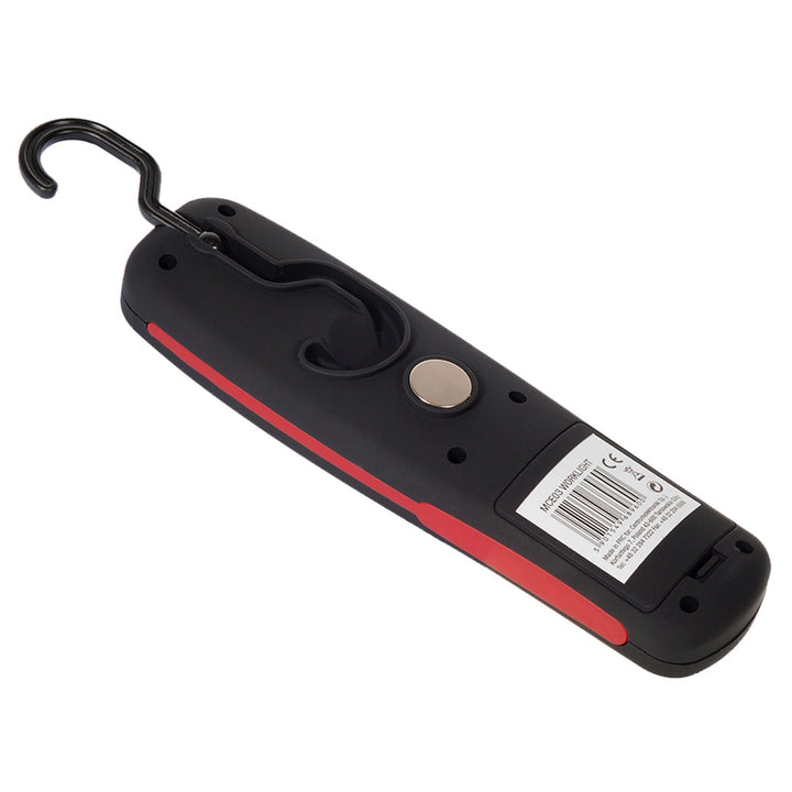 Lampa warsztatowa 24 LED Maclean, magnes, hak, 3xAA, MCE03 + 3x baterie Varta Industrial LR6/AA R-06