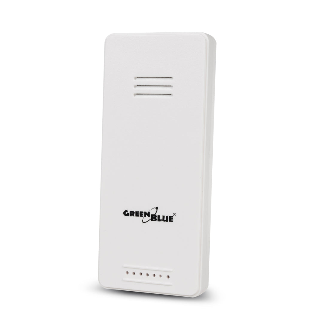 Stație meteo wireless GreenBlue, cu DCF, calendar, alarmă, GB542 + 4x Varta Industrial AAA baterie alcalină