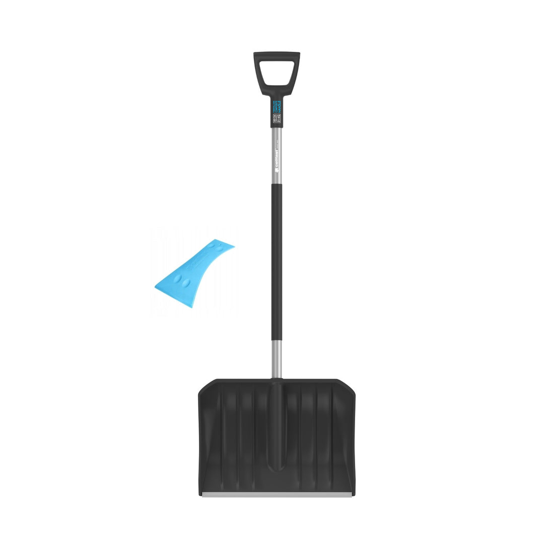 Lopată de zăpadă Cellfast, cap adânc 150mm, lungime 144cm, Energo 40-011 + răzuitor de sticlă