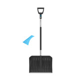Lopată de zăpadă Cellfast, cap adânc 150mm, lungime 144cm, Energo 40-011 + răzuitor de sticlă