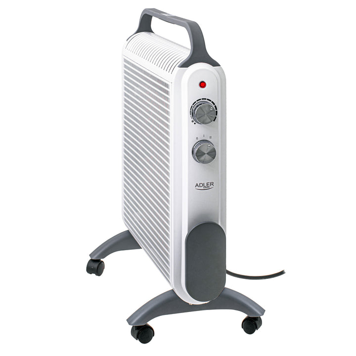 Convector de încălzire, pe roți, 2 niveluri de putere, max 2000W, termostat, AD 7750