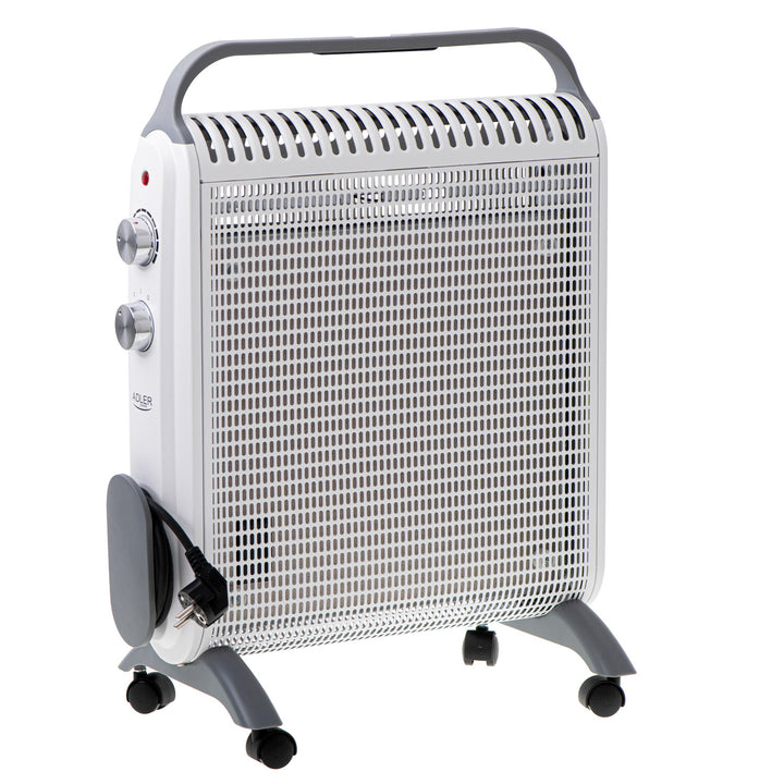 Convector de încălzire, pe roți, 2 niveluri de putere, max 2000W, termostat, AD 7750
