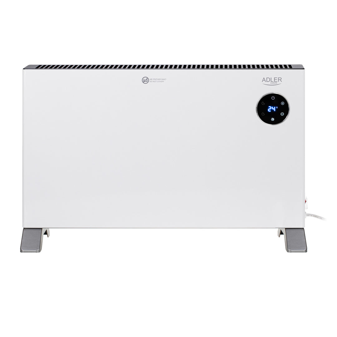 Convector Adler, afișaj LED, telecomandă, 3 niveluri de încălzire, termostat, max 2000W, AD 7752