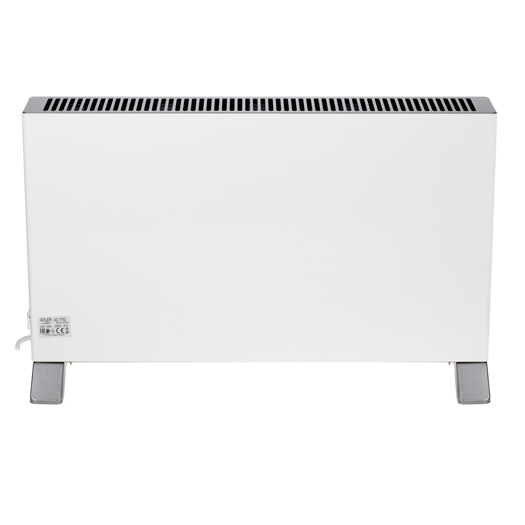 Convector Adler, afișaj LED, telecomandă, 3 niveluri de încălzire, termostat, max 2000W, AD 7752