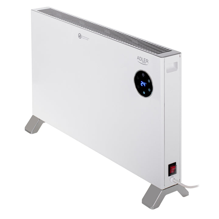 Convector Adler, afișaj LED, telecomandă, 3 niveluri de încălzire, termostat, max 2000W, AD 7752