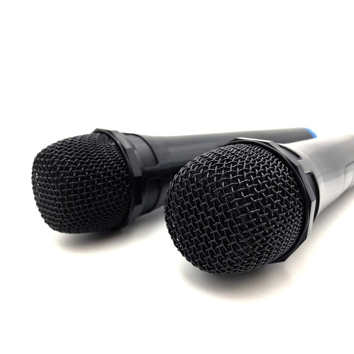 Două microfoane fără fir cu receptor USB pentru difuzor cu funcție karaoke, Mediatech MT395