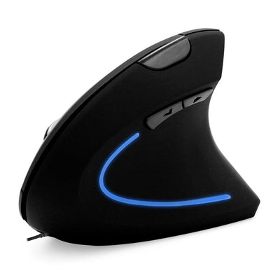 Mouse optic vertical Vertic, cu fir, optic, 6400 DPI, 5 butoane, MT1122
