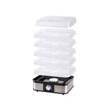 Uscător Lafe, pentru ciuperci, fructe, legume, 250W, 5 sită, control temperatură, NutriDry