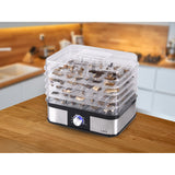 Uscător Lafe, pentru ciuperci, fructe, legume, 250W, 5 sită, control temperatură, NutriDry