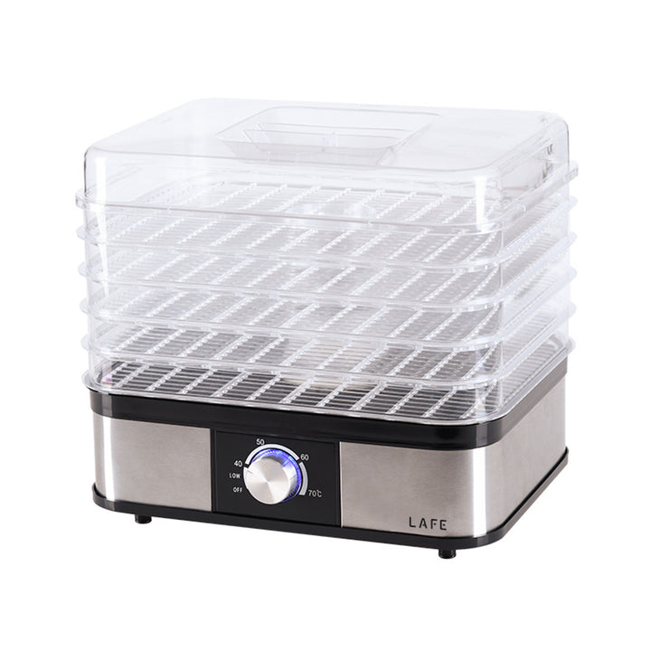 Uscător Lafe, pentru ciuperci, fructe, legume, 250W, 5 sită, control temperatură, NutriDry