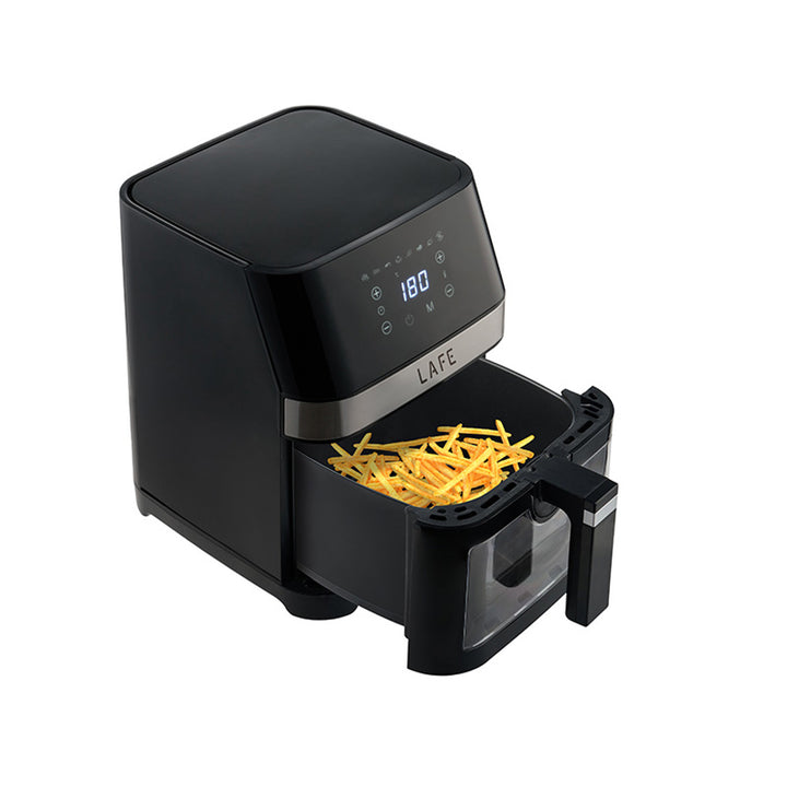 Prăjitor fără grăsimi Lafe, 1500W, 7 programe, afișaj LCD, MasterFry