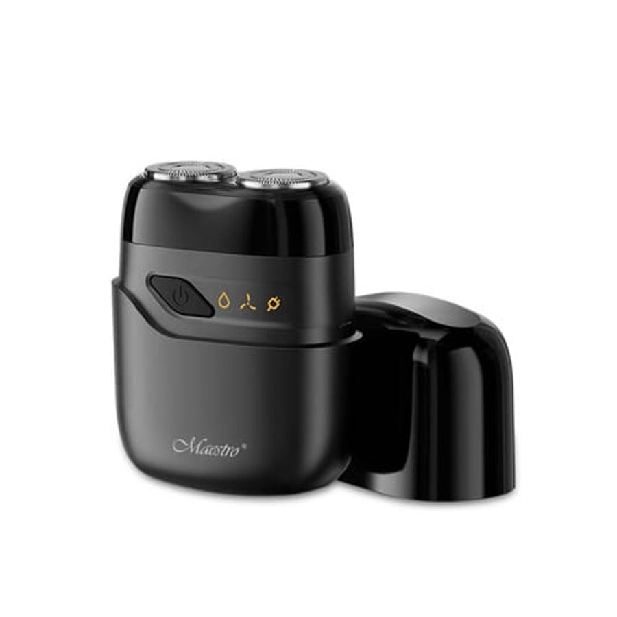 Aparat de ras electric Maestro, 2 capete, încărcare USB C, timp de funcționare până la 60 de minute, curățare ușoară, MR-671