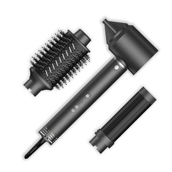 Maestro multistyler / set de îngrijire a părului, uscător de păr, uscător perie, ondulator automat, putere 1200W, 2 setări de temperatură + suflu rece, MR-230