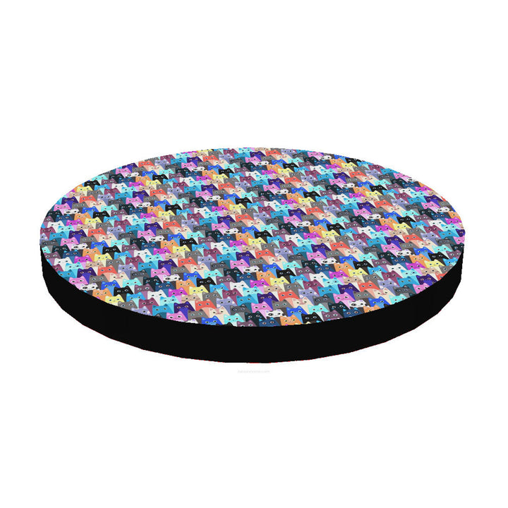 Bertoni pat / saltea pentru pisici, din spumă elastică, diametru 55 cm, Miau, design inelar