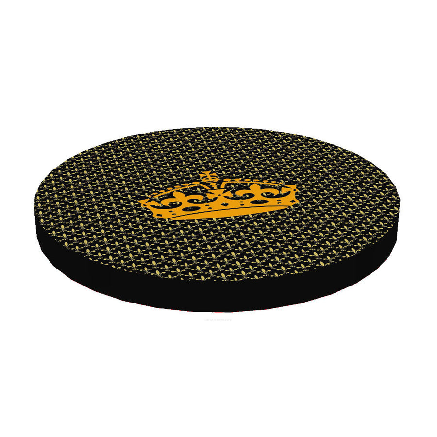 Bertoni pat / saltea pentru pisici, din spumă elastică, diametru 55 cm, design Crown, Ring