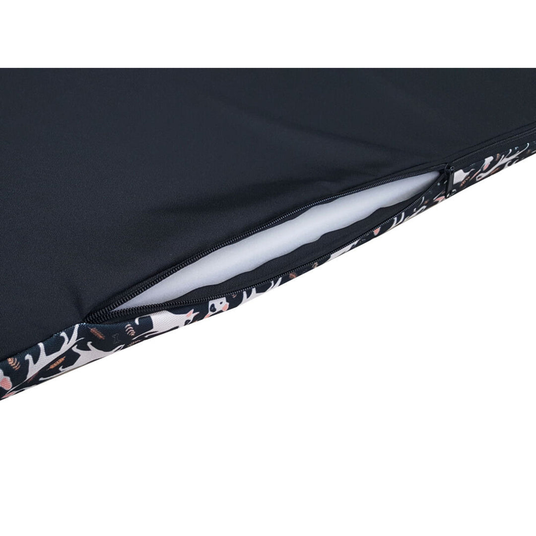 Bertoni XL pat saltea câine, spumă, capac impermeabil, model Bullteriers, EE146