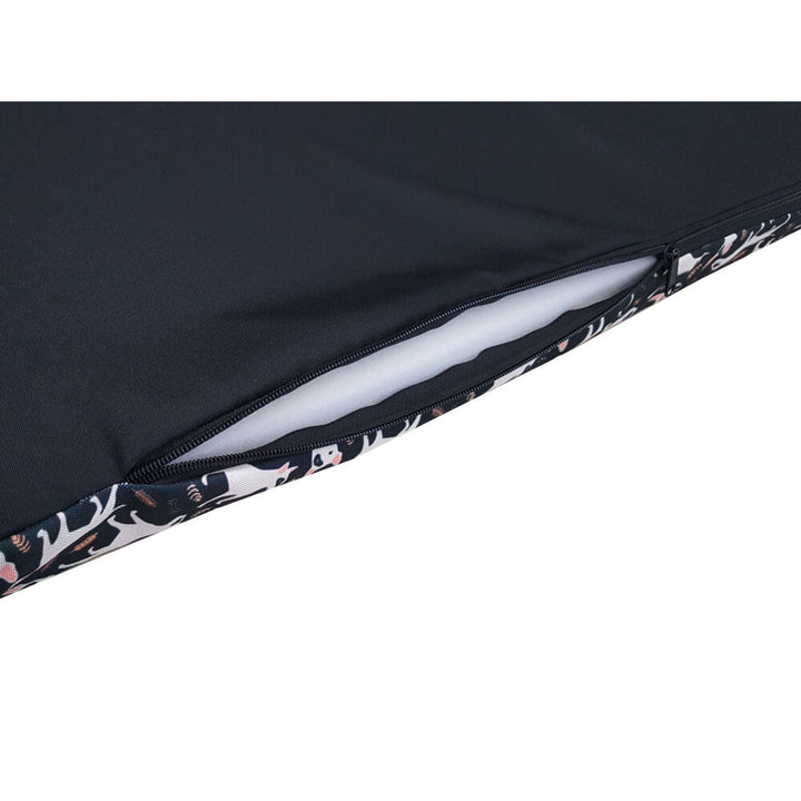 Bertoni XL pat saltea câine, spumă, capac impermeabil, model Bullteriers, EE146