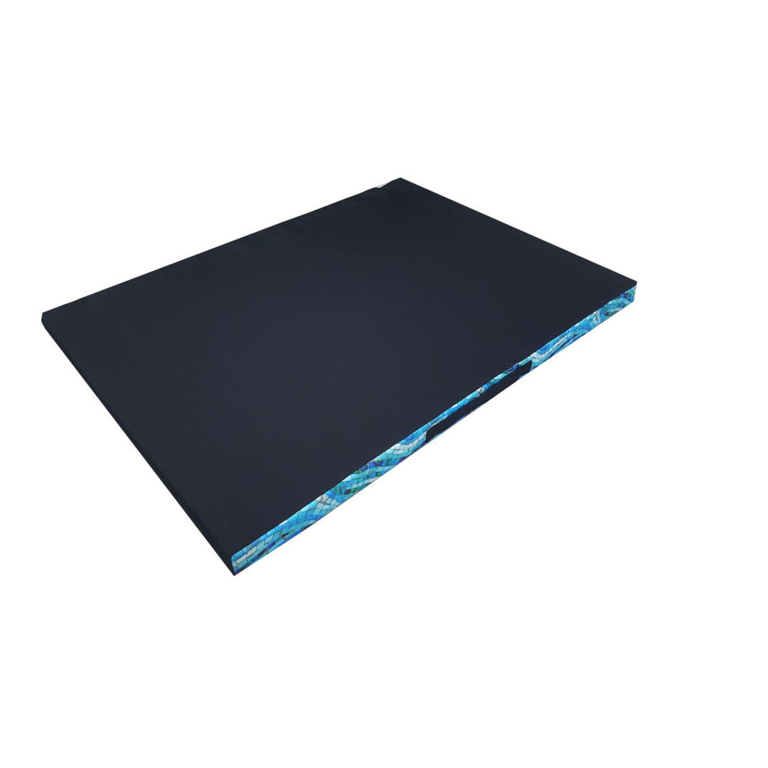 Bertoni XL pat saltea câine, spumă, capac impermeabil, model mozaic, EE147