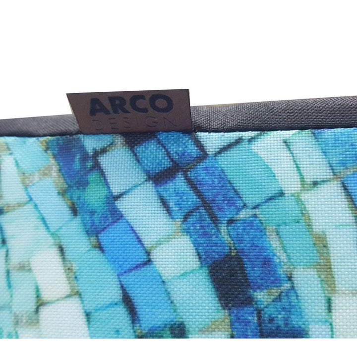 Bertoni XL pat saltea câine, spumă, capac impermeabil, model mozaic, EE147