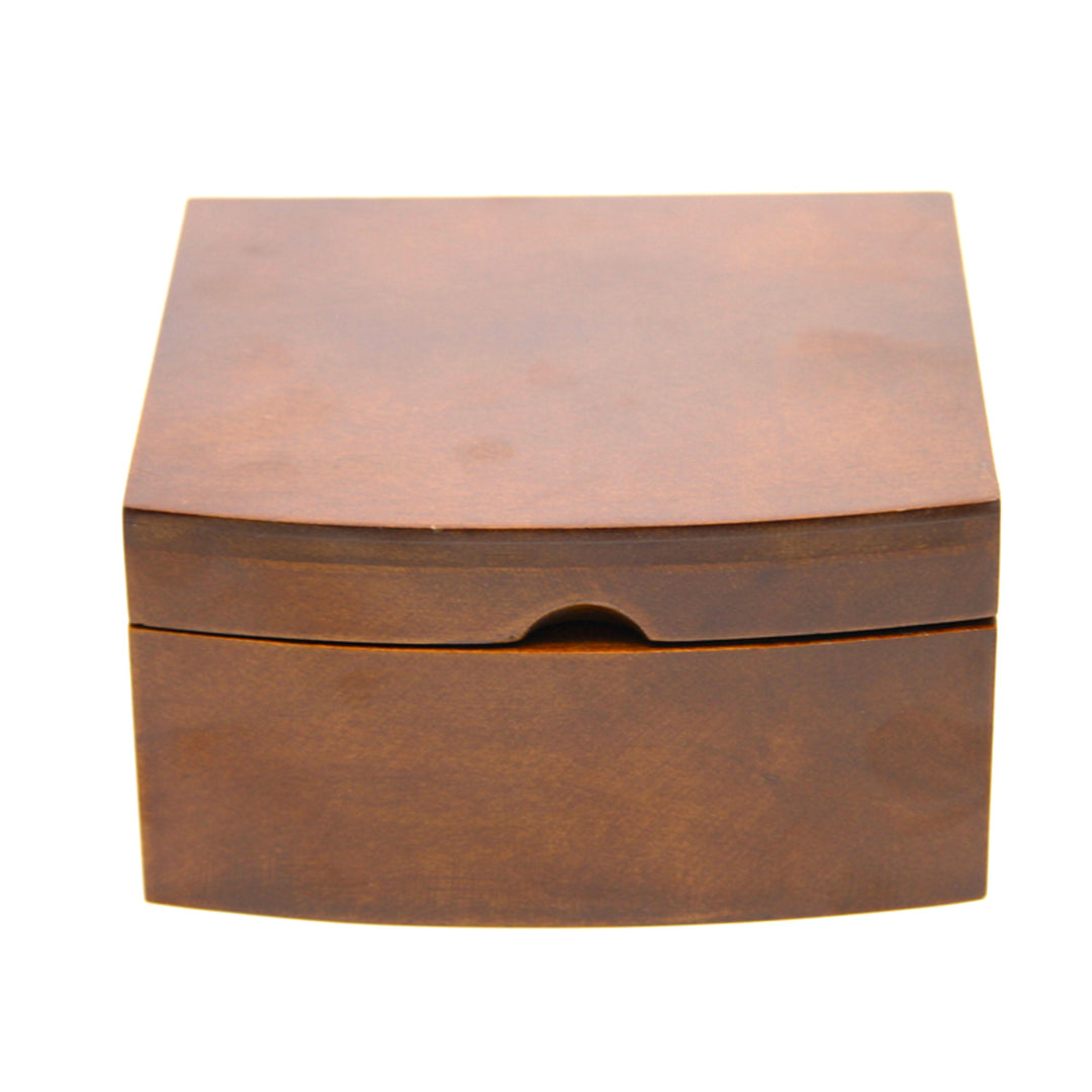 Cutie de bijuterii, lemn, maro, organizator, compartimente, Queen Isabel