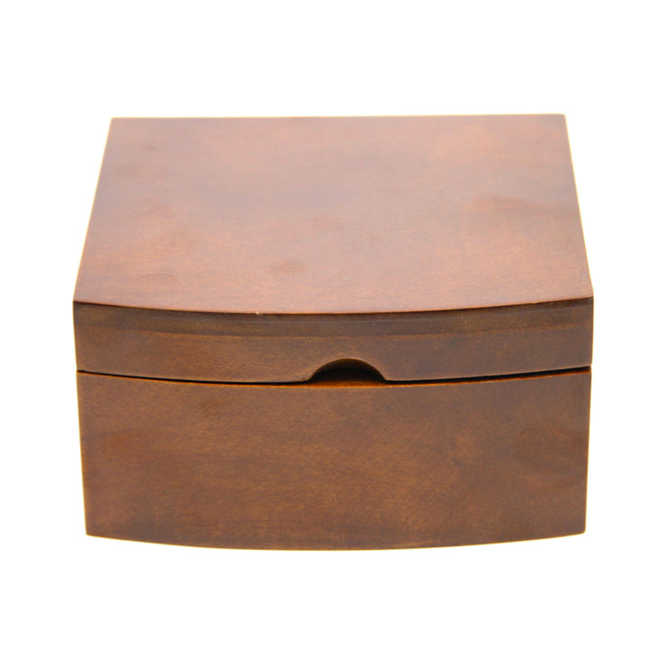 Cutie de bijuterii, lemn, maro, organizator, compartimente, Queen Isabel