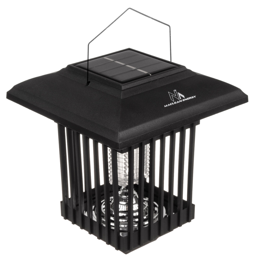Maclean Solar LED Insecticide Light, IP44, LED / UV, 2 * AAA Ni-MH 200 mAh baterie reîncărcabilă, solar 2V DC MCE448, 4 bucăți