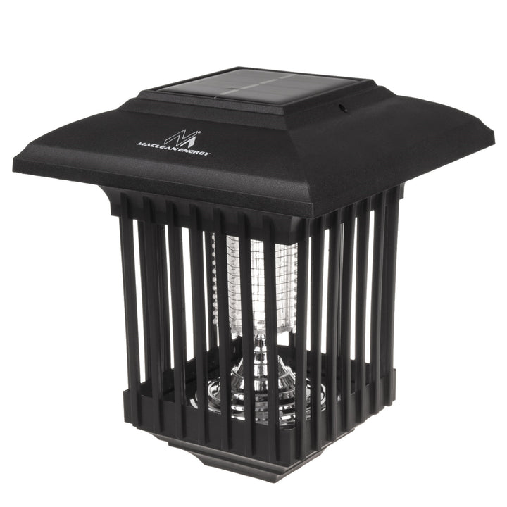 Maclean Solar LED Insecticide Light, IP44, LED / UV, 2 * AAA Ni-MH 200 mAh baterie reîncărcabilă, solar 2V DC MCE448, 4 bucăți