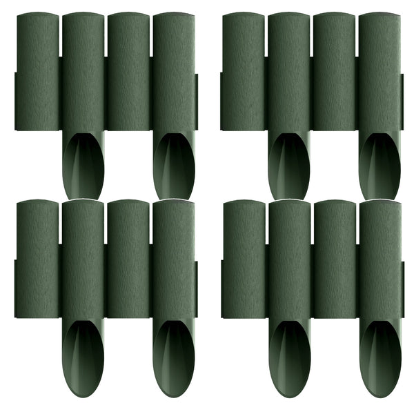 Palisadă de grădină Cellfast Standard 4 verde, 4 pachete