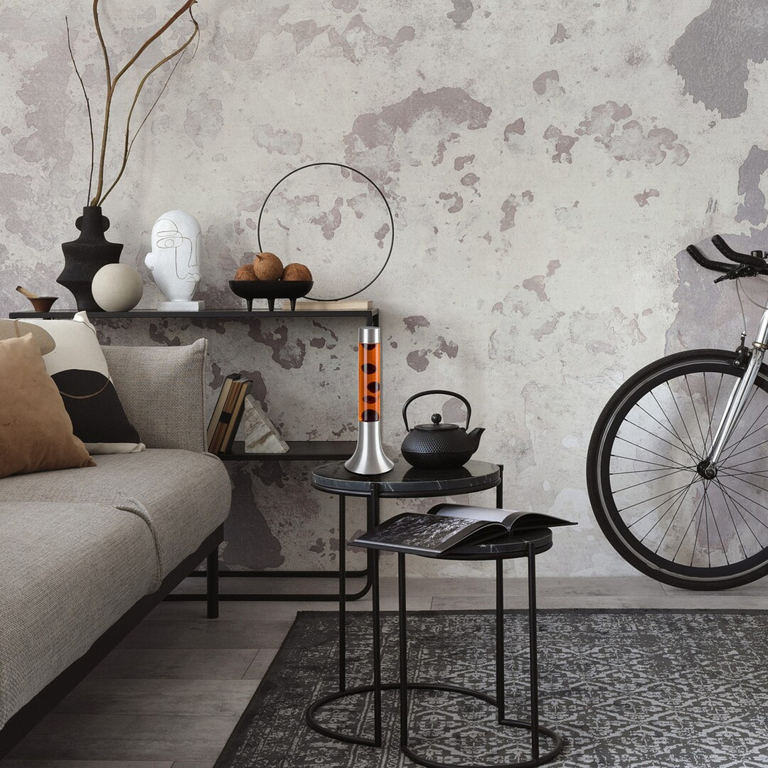 Rabalux Lampă cu lavă LED, 25W, 3000 K, portocalie, Poppilol